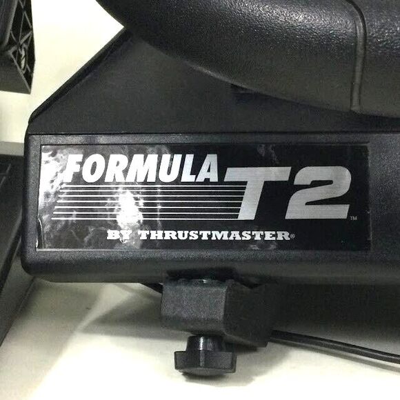 PC Thrustmaster Formula T2 - SERIAL Plug-VTG-Gaming/Racing Steering Wheel+Pedal - Picture 9 of 9